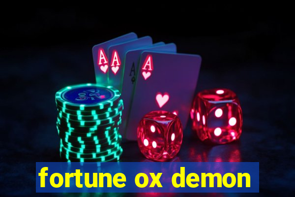 fortune ox demon